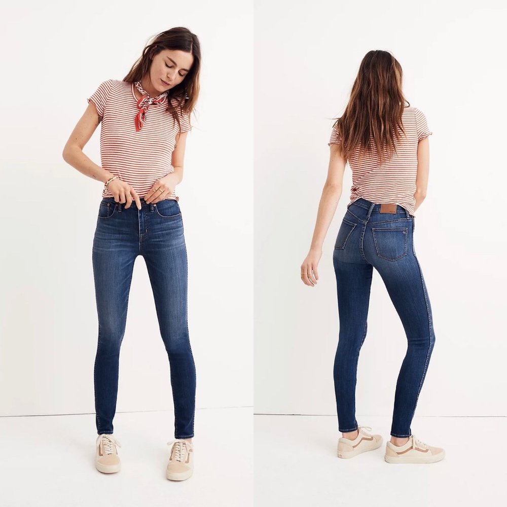 Madewell 10" High Rise Skinny Jeans 27
